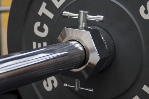 Замки для тяжелоатлетического грифа 2,5 кг (пара) фото 6