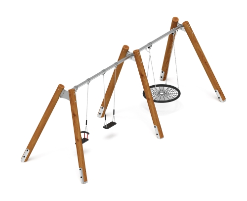 Качели (Лиственница темный) ИО 13.Р.05.01.03.01-Л.И1.01 фото 5