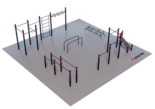 Проект "Дворовая площадка для Воркаут 2-1" фото 2