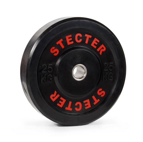 Каучуковый блин для штанги (rubber bumper plates) 25 кг
