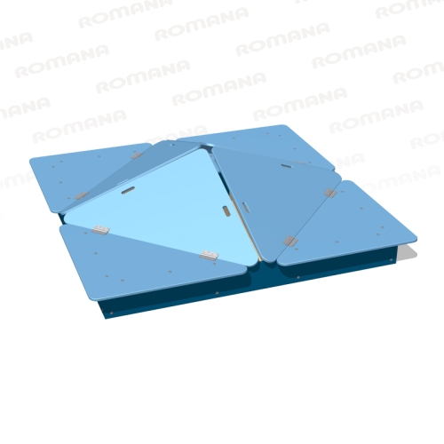 Romana Песочница с крышкой для детской площадки "Кубик" Romana 057.37.00 фото 3