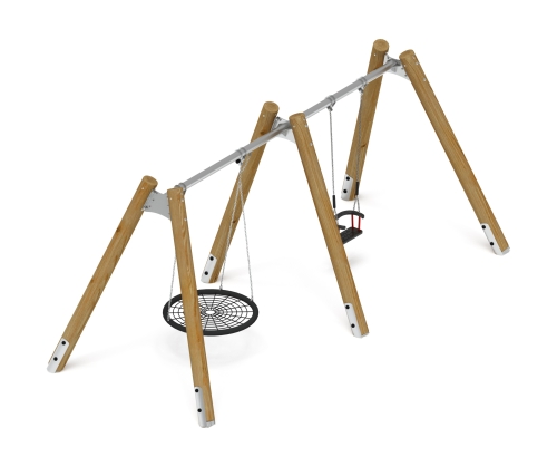 Качели (Лиственница орех) ИО 12.Р.05.01-Л.И1.02 фото 5