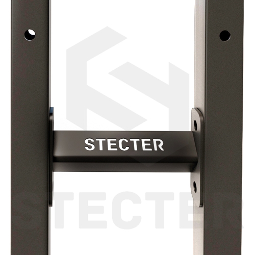 Стеллажная стойка - двойная с перемычкой (к-кт) Н=1920 мм фото 3