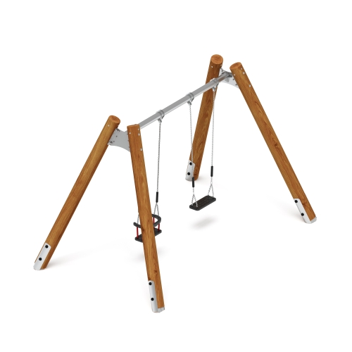 Качели (Лиственница темный) ИО 12.Р.01.03.01-Л.И1.01 фото 2