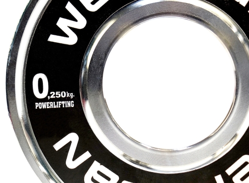 Диск стальной для пауэрлифтинга 0,25 кг WERK SAN	 фото 2