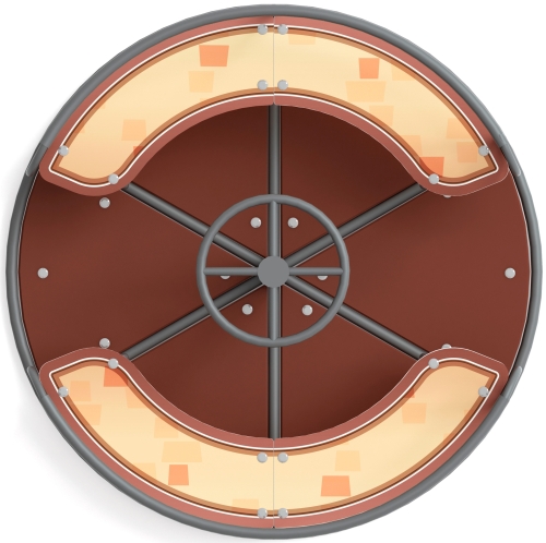 Карусель с рулем (Замок) - ИО 30.01.04-01.И1 фото 4 Карусель с рулем (Замок) - ИО 30.01.04-01.И1 фото 4