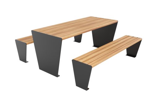 Уличный стол и скамейки "Вита" (комплект) фото 2