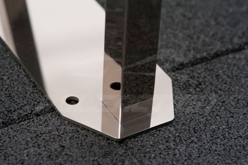 Модель №8 – стойка балетного (хореографического) станка одноуровневого из нержавеющей стали фото 5