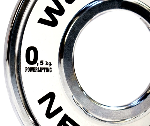 Диск стальной для пауэрлифтинга 0,5 кг WERK SAN фото 2