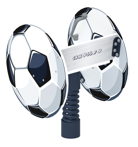 Футбольный мяч - Качалка на пружине - ИО 22.01.04-01 фото 3