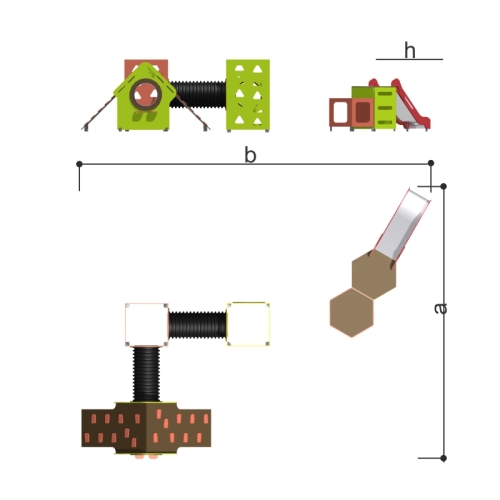 Romana Игровой домик 30.12 Romana 115.48.00 фото 4