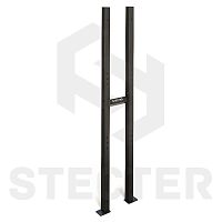 Стеллажная стойка - двойная с перемычкой (к-кт) Н=1920 мм