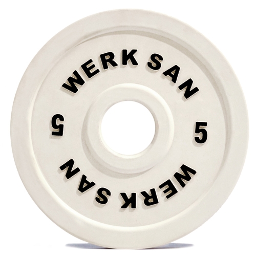 Диск соревновательный 5 кг WERK SAN (сертификат IWF)