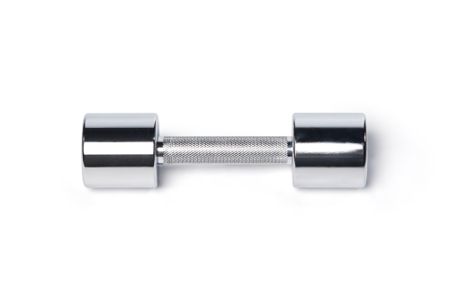 Хромированная гантель 4 кг фото 3