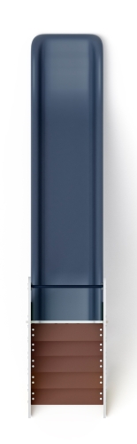 Горка пластиковая - ИО 42.01.01-05 - (серый скат) H=1200 (Город) фото 4