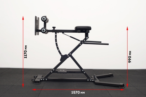 Гиперэкстензия наклонная (угол 45-90 град) фото 15