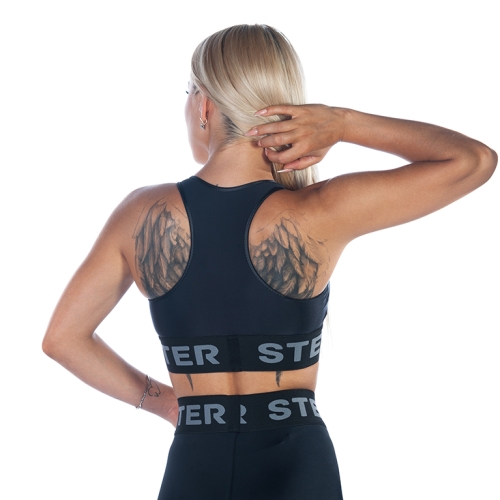 Спортивный БРА STECTER Топ Black skin фото 3