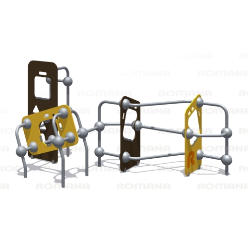 Romana Детский спортивно-игровой комплекс для улицы серия "Сфера" Romana 057.18.00