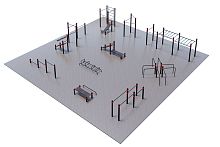 Проект "Районная площадка для Воркаут 3-1"