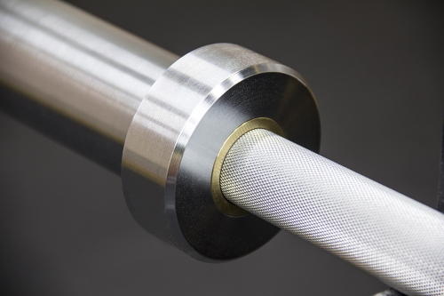 Гриф тяжелоатлетический олимпийский 20 кг (мужской) фото 4