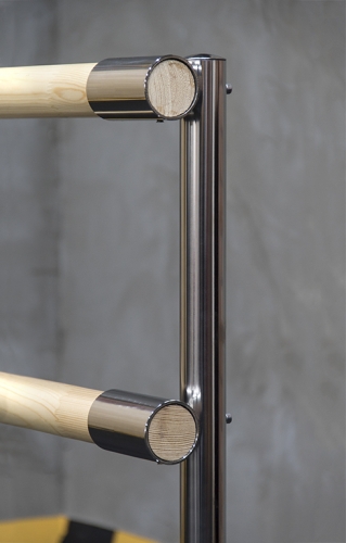 2-х уровневый мобильный (переносной) хореографический станок «Элегант» V2. HOME (нерж. сталь) фото 7