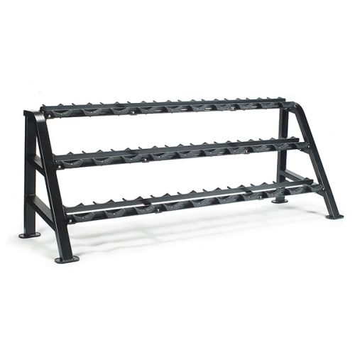 Стойка для гантелей трехрядная LF-222