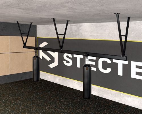 Комплект монорельса для подвесных снарядов (L=5,94 метров) с кронштейнами H=1200 мм фото 3