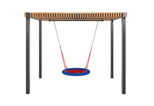 Качели «Викса» с качелями "Гнездо" фото 3