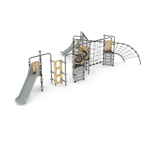 Romana Детский спортивно-игровой комплекс с сеткой серия "Сфера" Romana 057.47.00