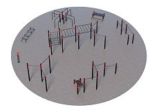 Проект "Районная площадка для Воркаут 3-3"