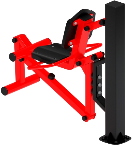 Флекс (красный) - Уличный тренажер - СТ 020-11.И1 фото 2