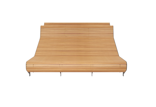 Скамья уличная "Колизей" Модуль 6 фото 3