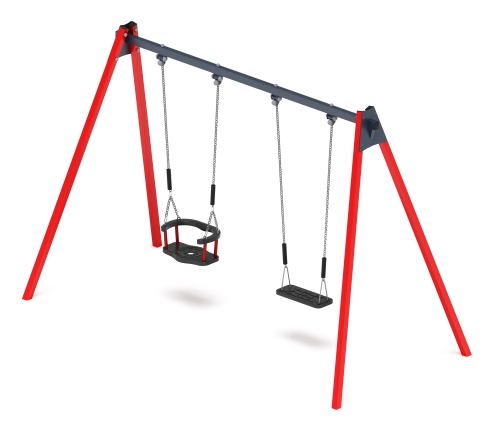 Качели двойные М2 - ИО 12.М.01.02.03-01 фото 3 Качели двойные М2 - ИО 12.М.01.02.03-01 фото 3