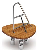 Качалка на пружине (Лиственница темный) ИО 23.24.02-01.И1