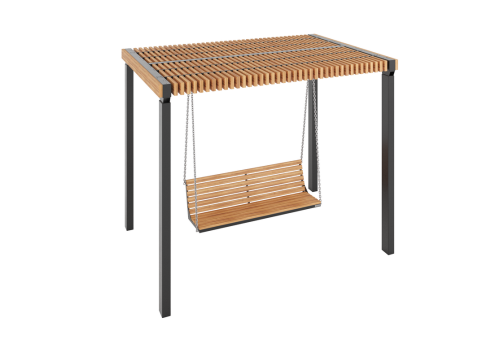 Парковые качели "Викса" с сиденьем фото 2