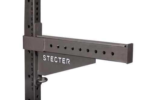 Стойка для штанги с турником и страховочными упорами (H=2,37м) фото 5