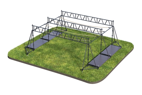 OCR Препятствие "Канатная переправа"