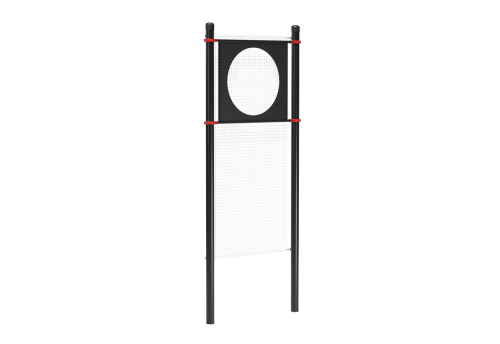 Мишень на стойках круглая с отверстием диаметром 90 см и со звуковым сигналом - для инвалидов и лиц фото 2