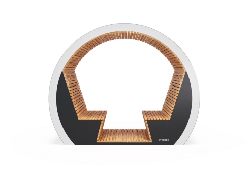 Скамейка-пергола "Космо" фото 3