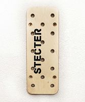 Доска для лазания Пегборд (PEGBOARD) 112х30 см