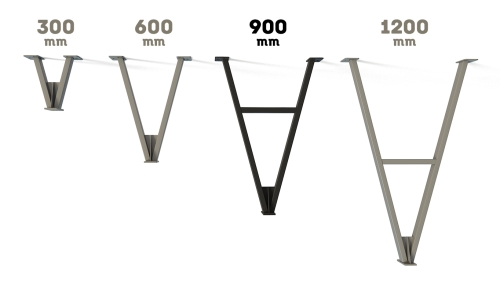 Потолочный кронштейн для монорельсы, H=300 мм фото 3 Потолочный кронштейн для монорельсы, H=300 мм фото 3