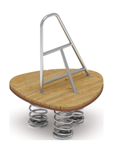 Качалка на пружине (Лиственница орех) ИО 23.24.02-02