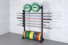 Стеллаж для хранения грифов и дисков 1100-1950