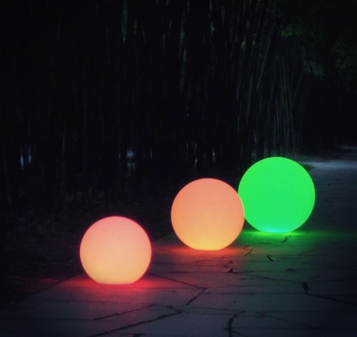 Шар-светильник 50 см (наземный, RGB) фото 6