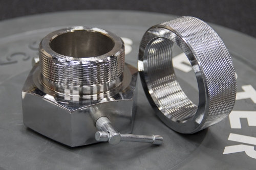 Замки для тяжелоатлетического грифа 2,5 кг (пара) фото 6