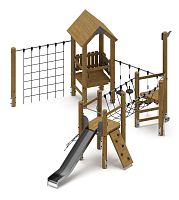 Игровой комплекс (лиственница орех) ДИК 2.24.02-Л.И1.02