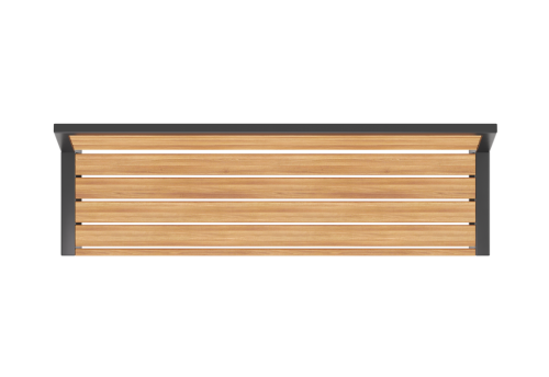 Скамья уличная «Рома» со спинкой фото 4