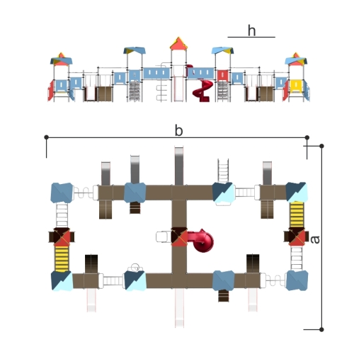 Romana Детская площадка Romana 101.37.09 фото 2