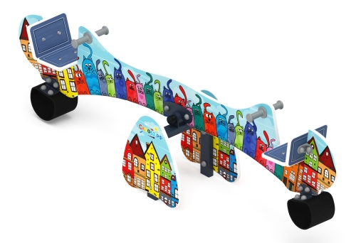 Качалка балансир со спинкой - ИО 21.Д.14.01-01 фото 2