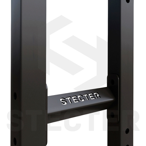 Стеллажная стойка - двойная с перемычкой (к-кт) Н=1160 мм фото 3